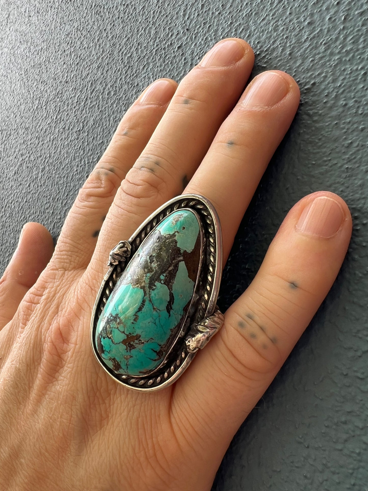Massive Navajo Turqoise Ring