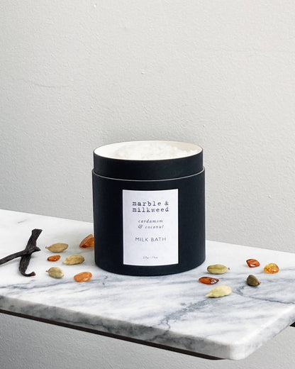 Cardamom & coconut milk bath