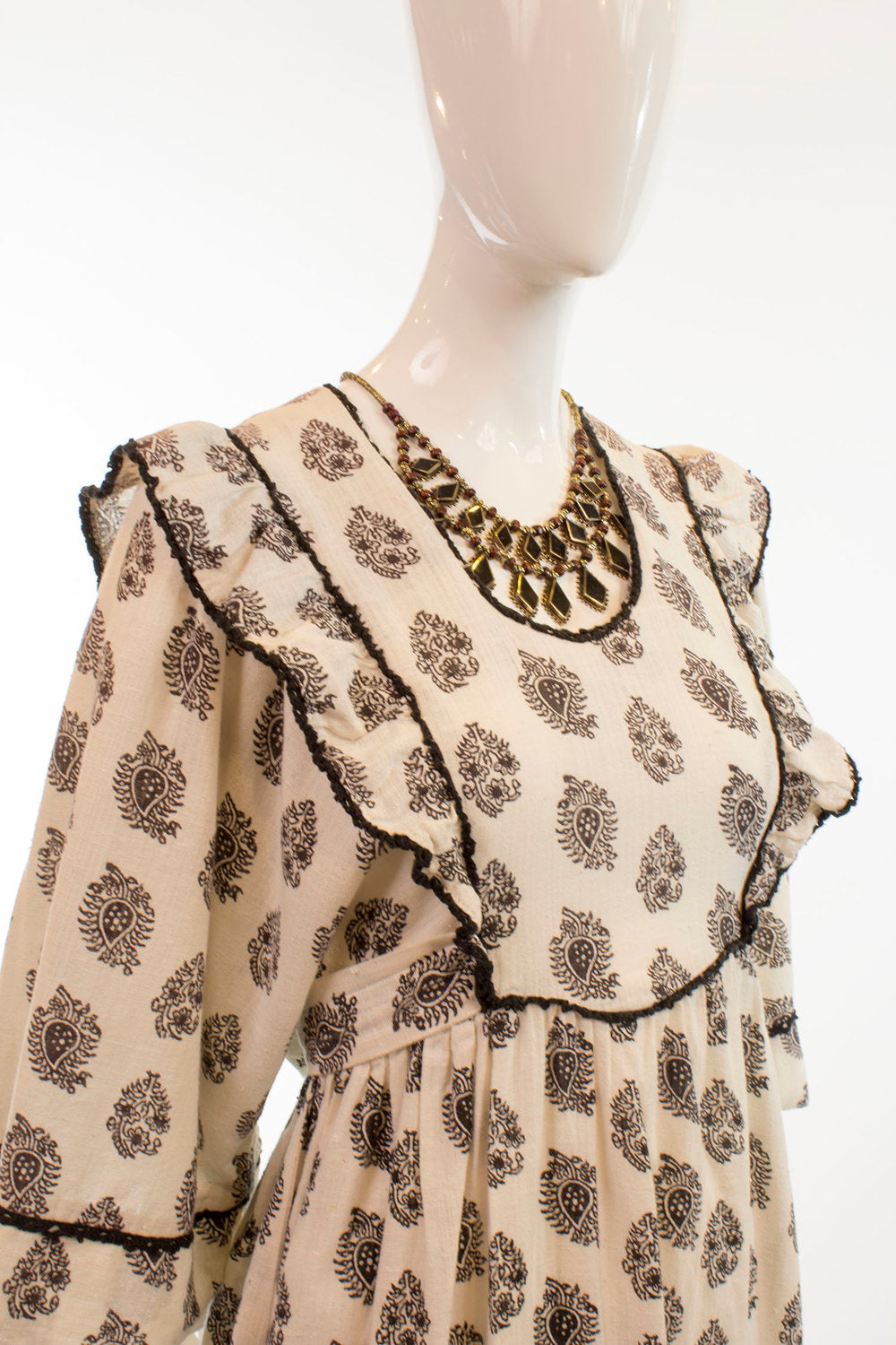 Butterfly Sleeve Maxi Dress