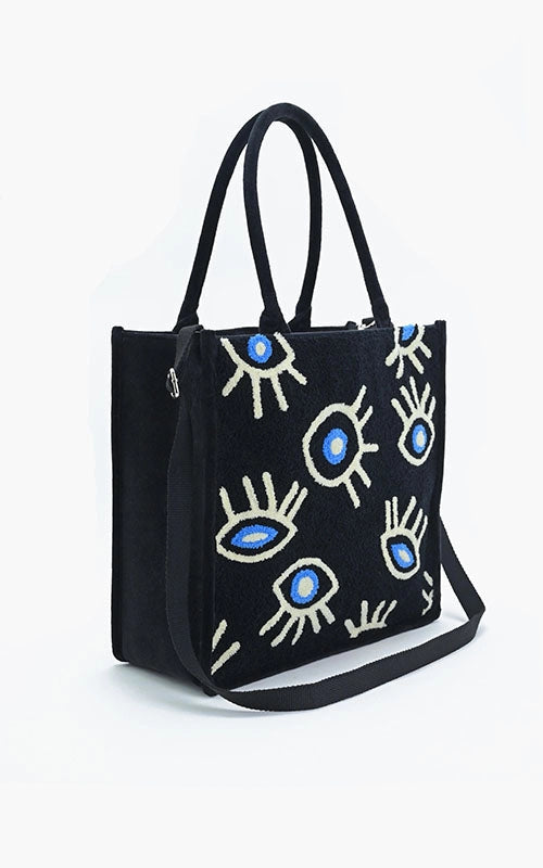 Midnight Whimsical Wonder Eye Tote
