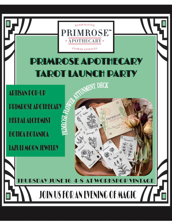 Primrose Apothecary Tarot Launch Party