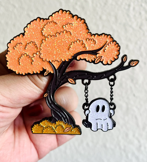 Ghost on a Swing