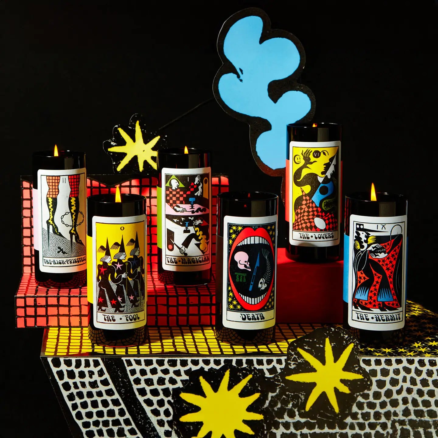 Tarot Lovers Candle