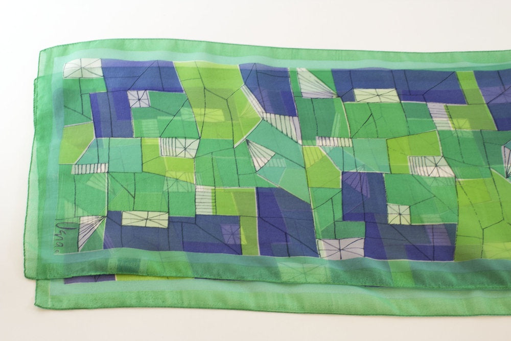 Geometric Vera Scarf