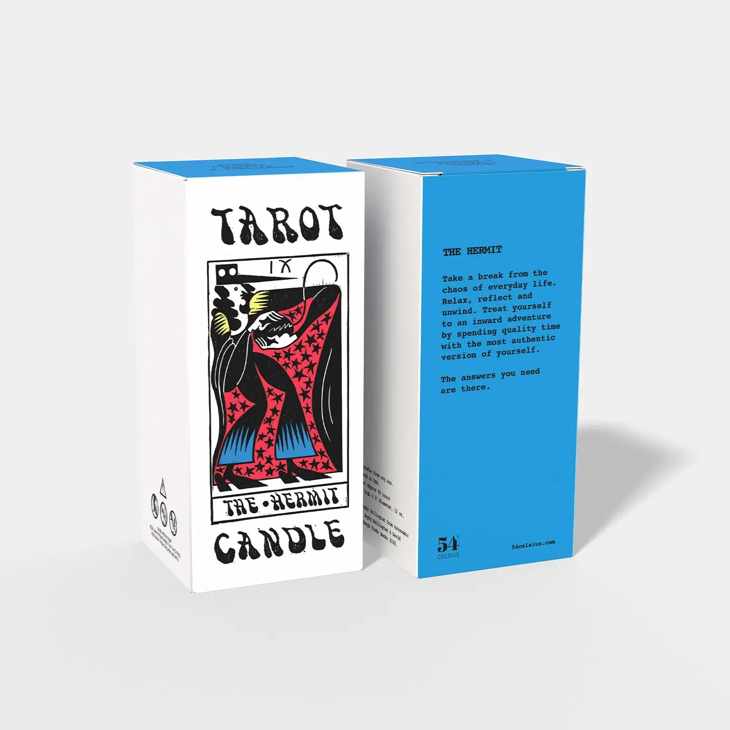 Tarot Hermit Candle