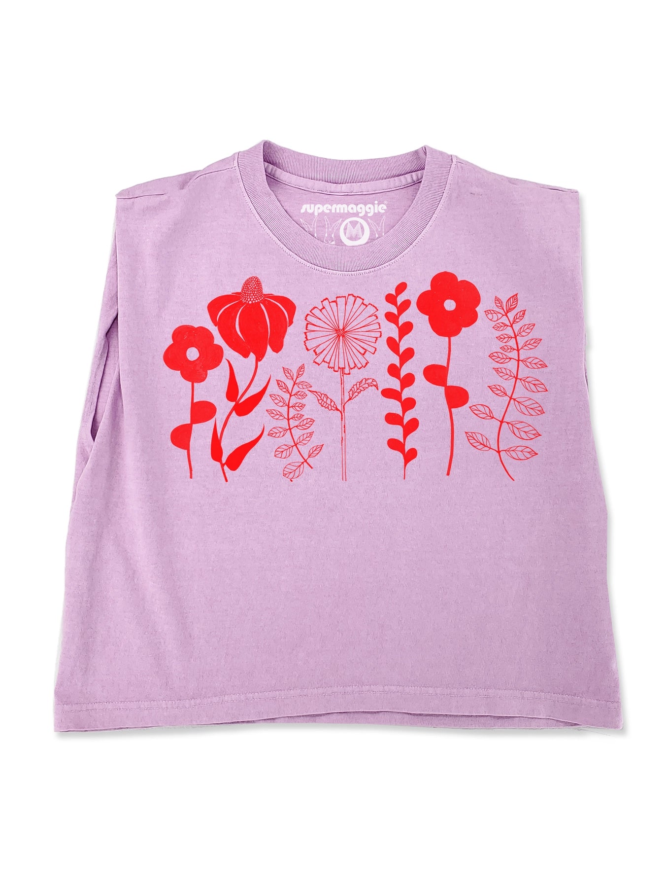 Spring Flowers Maisie Heavyweight Muscle Tee