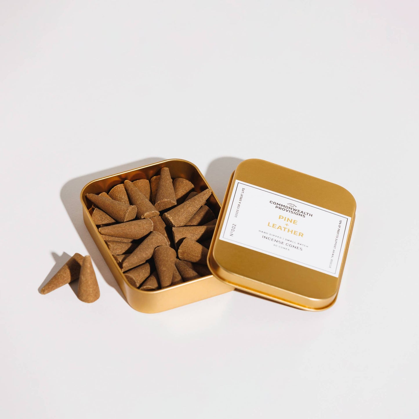 Cones - Pine + Leather