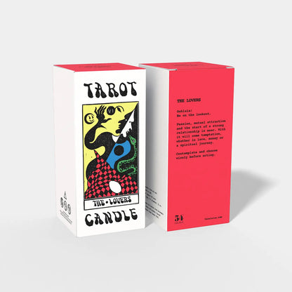 Tarot Lovers Candle