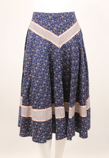 Vintage Jessica’s Gunnies Floral Prairie Skirt