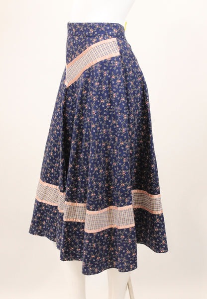 Vintage Jessica’s Gunnies Floral Prairie Skirt