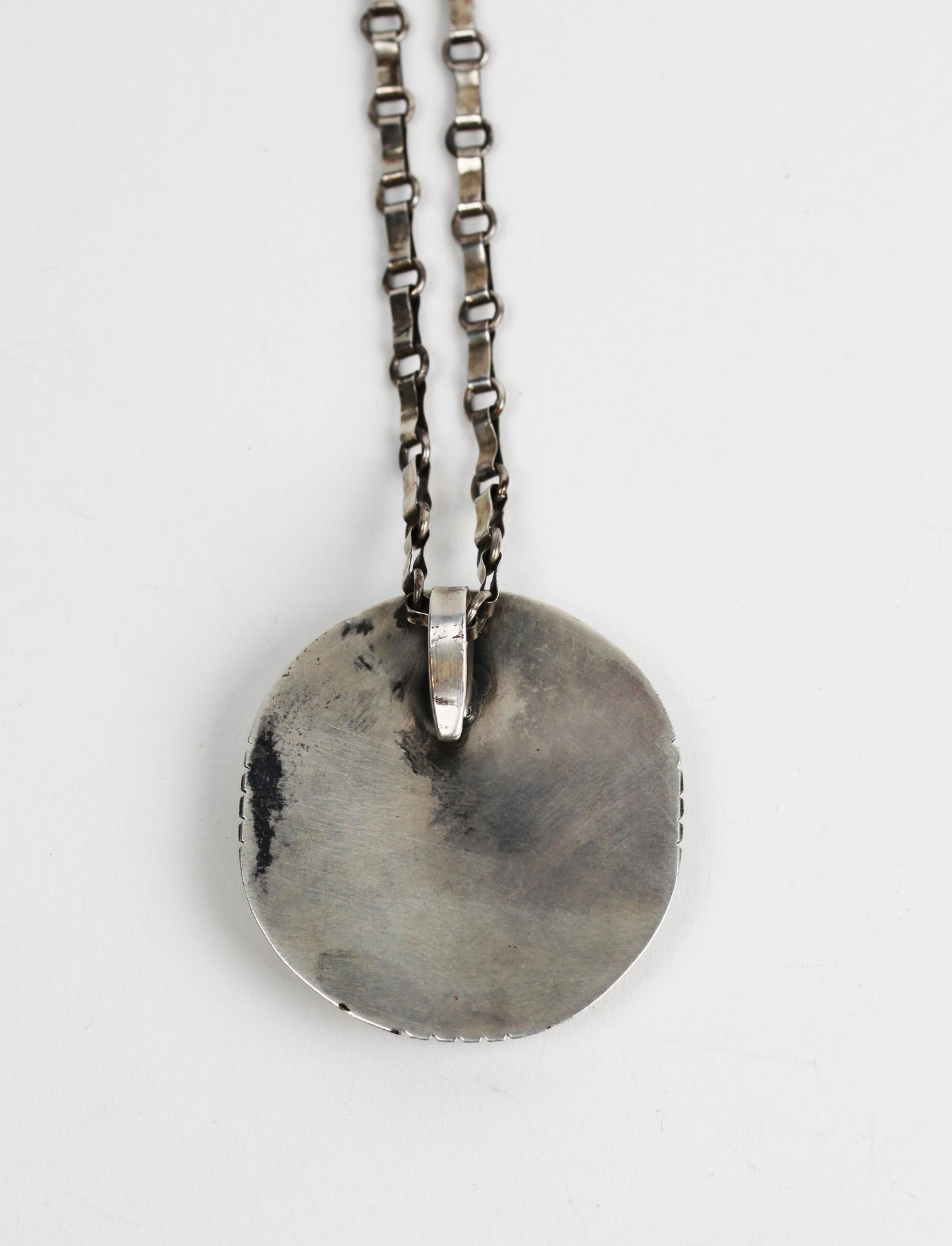 Zuni Shadowbox pendant w/chain