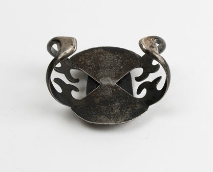 Sand Cast Turquoise Cuff