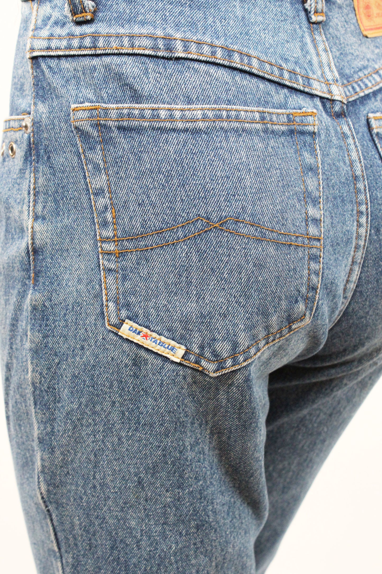 Vintage Dakota Blue Patchwork Jeans