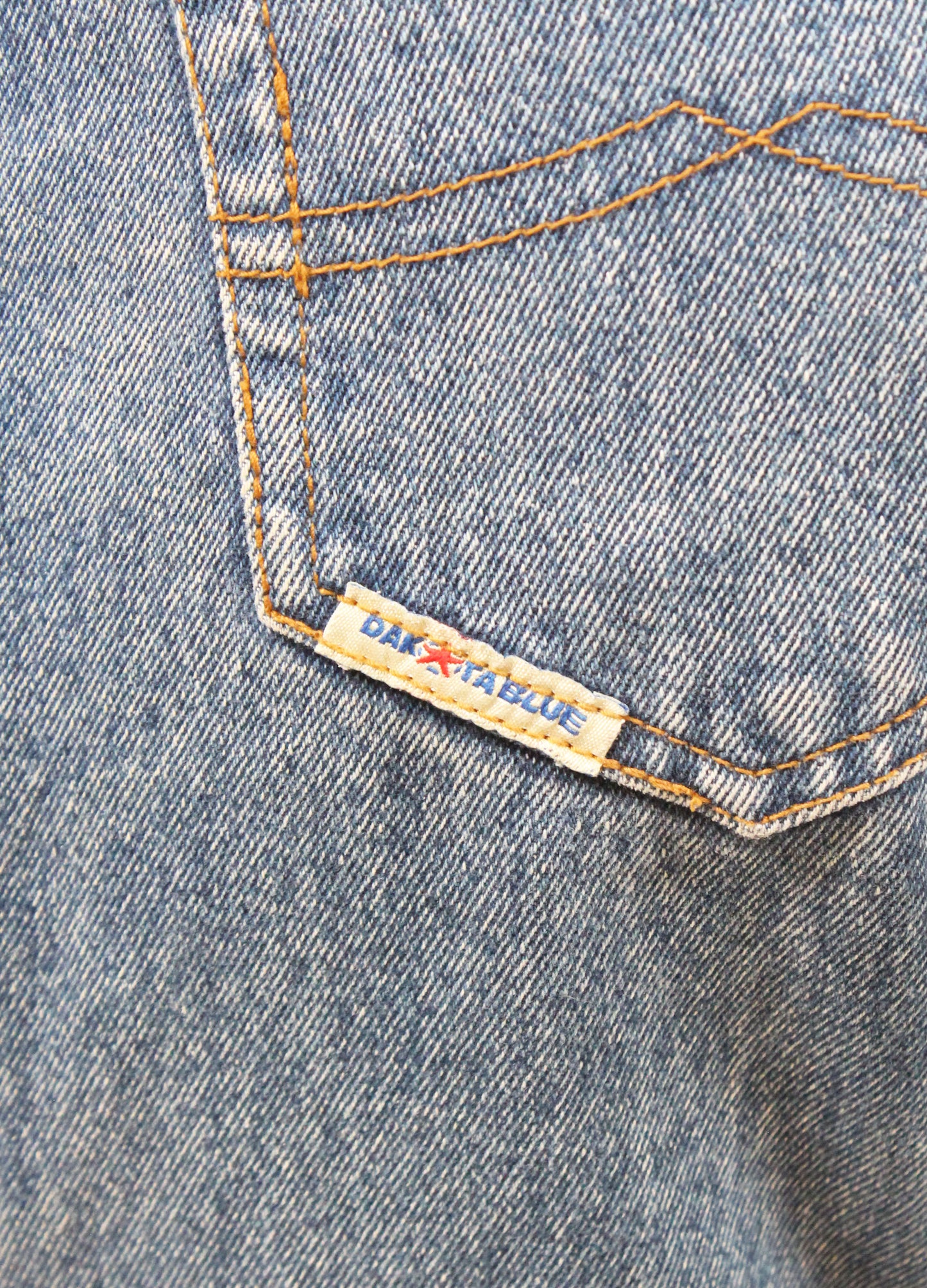 Vintage Dakota Blue Patchwork Jeans