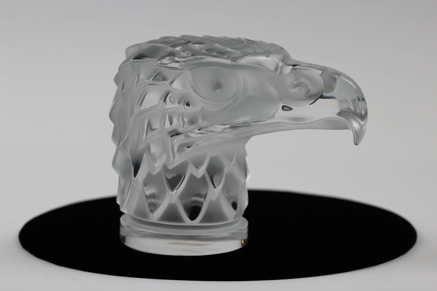 Lalique Frosted Eagle Head