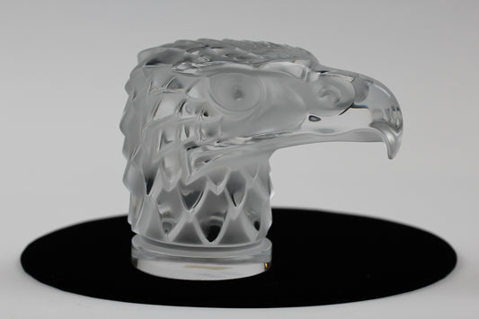 Lalique Frosted Eagle Head