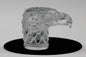 Lalique Frosted Eagle Head