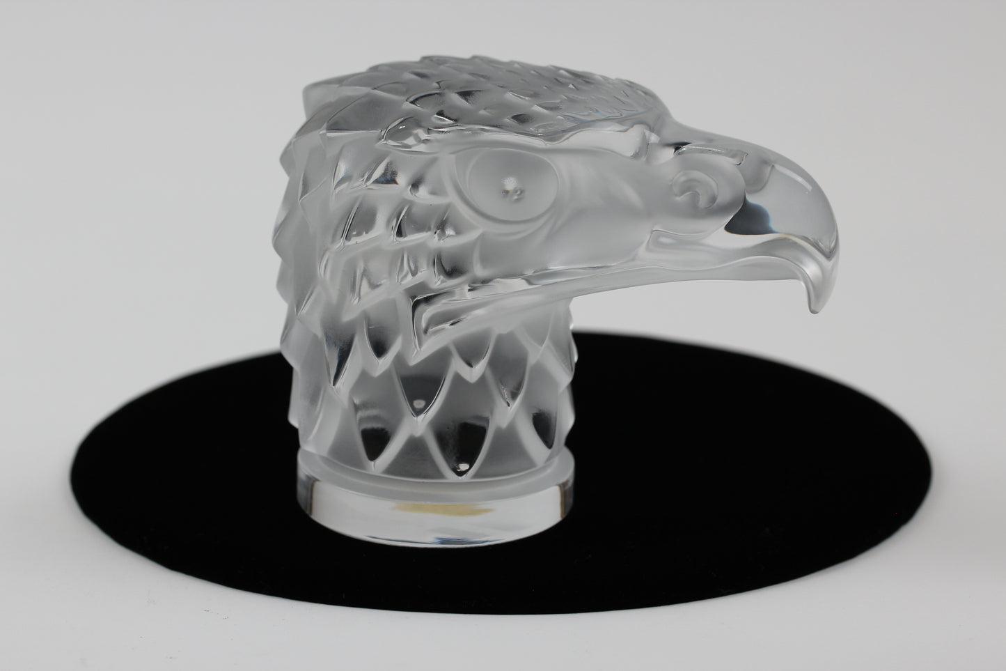 Lalique Frosted Eagle Head