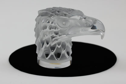 Lalique Frosted Eagle Head