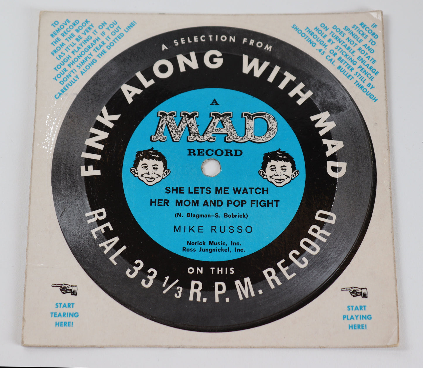 A Mad Record