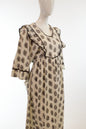 Butterfly Sleeve Maxi Dress