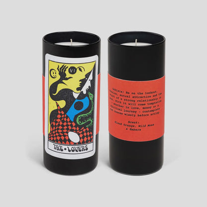Tarot Lovers Candle