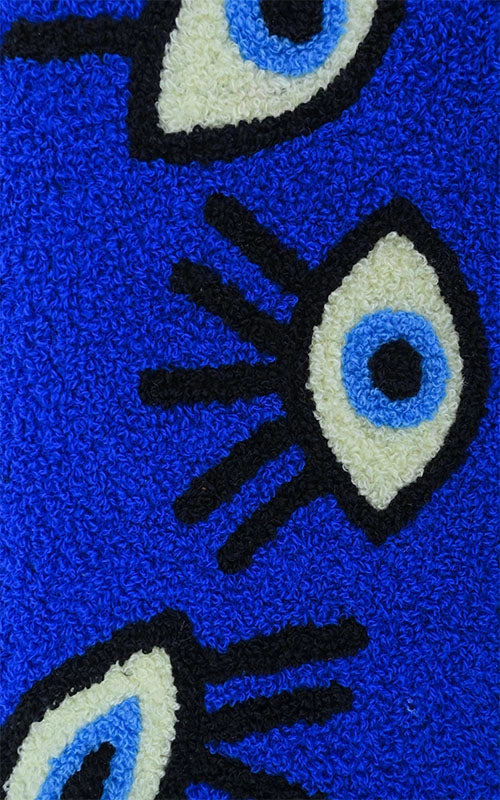 Sapphire Whimsical Wonder Eye Clutch