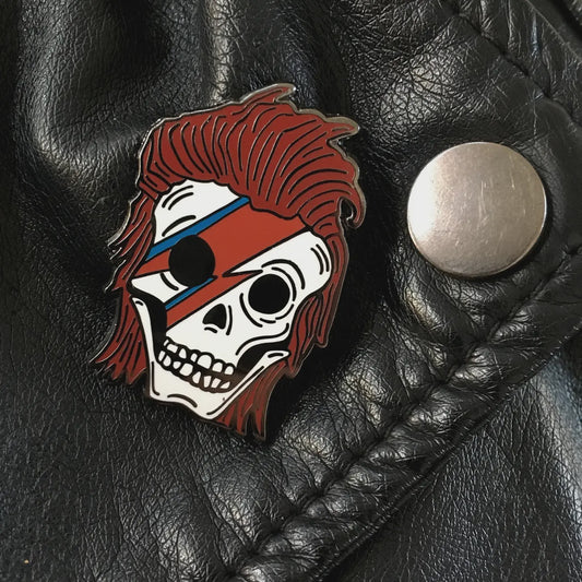 Starman Decomposer Enamel Pin