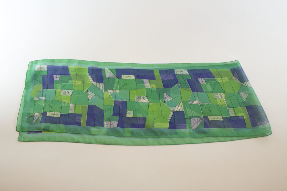Geometric Vera Scarf