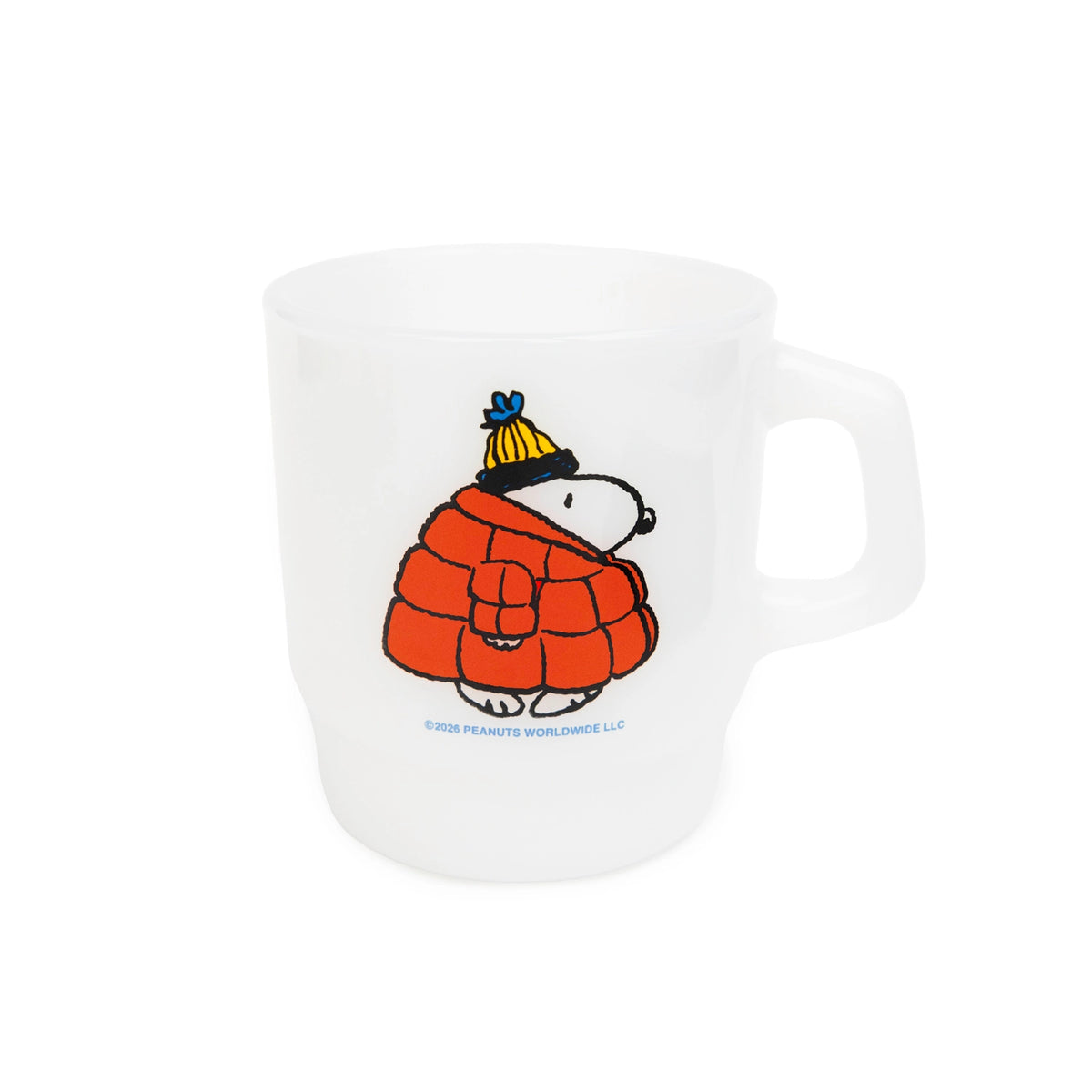 Snoopy Puffy Coat Mug