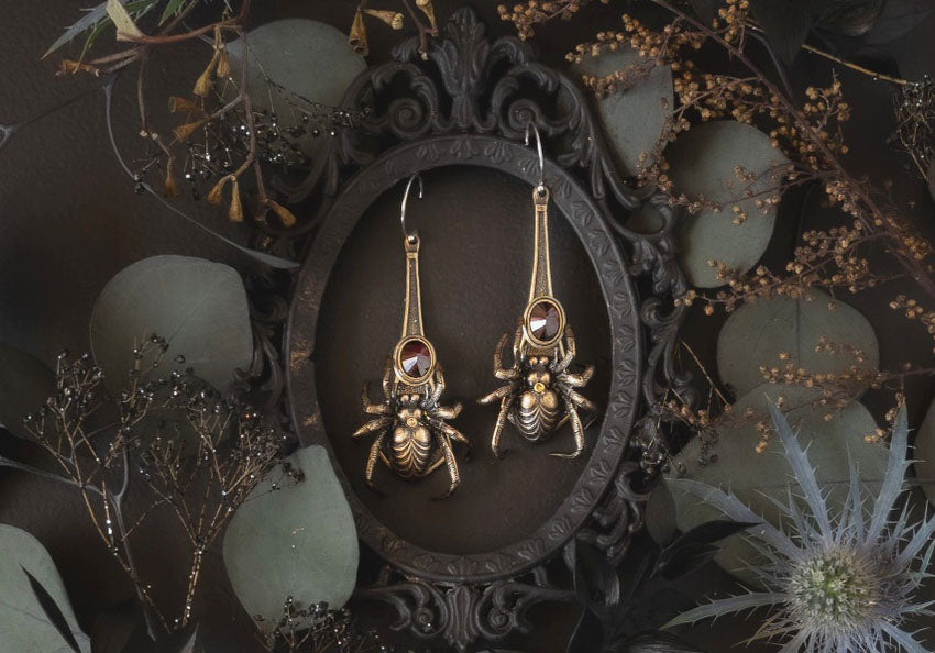 Spider Portal Earrings