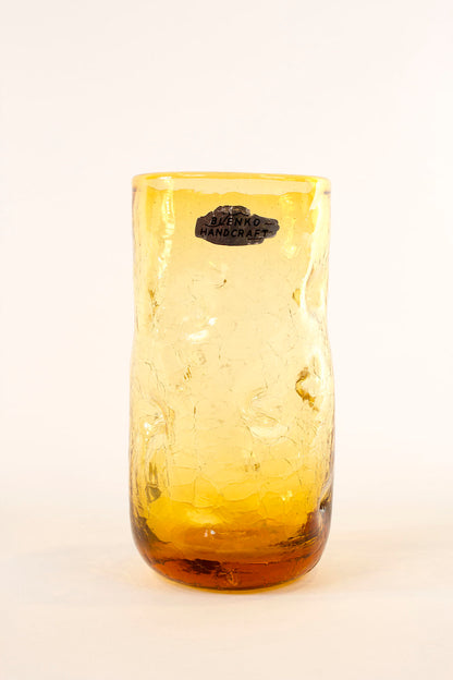 "Blenko" Pinched Glass Tumbler