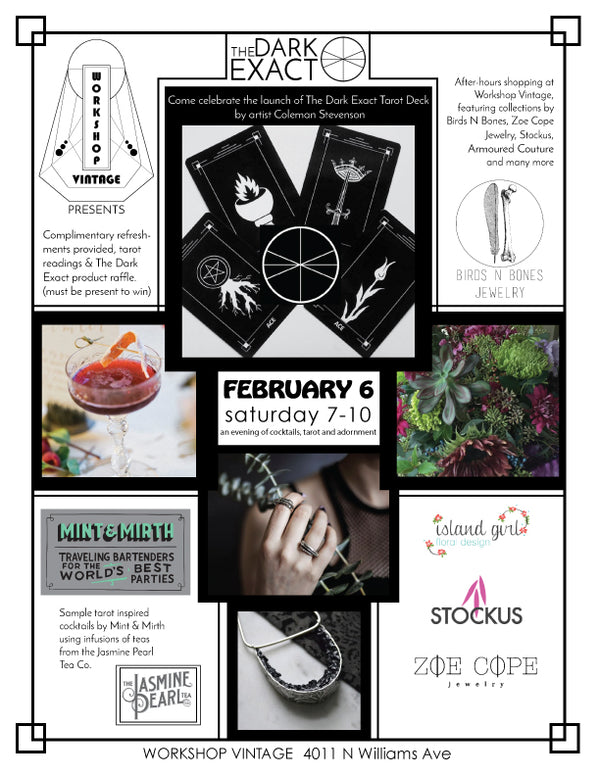 The 'Dark Exact' Tarot Launch