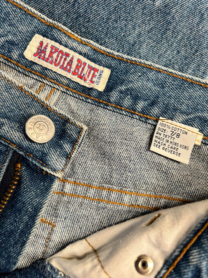 Vintage Dakota Blue Patchwork Jeans