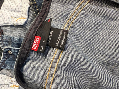 Vintage Diesel Distressed Denim Vest
