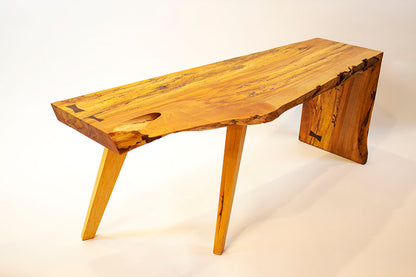 Spalted Maple Waterfall Coffee Table