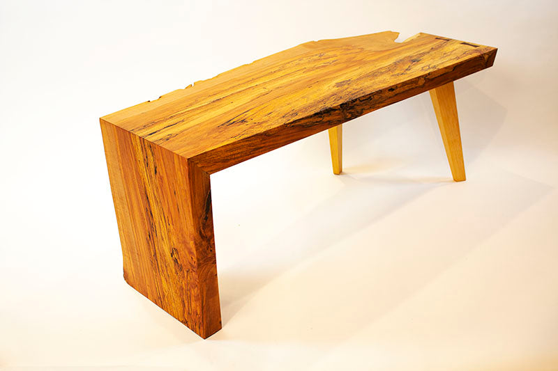 Spalted Maple Ottoman Foot Stool Table, Laptop Table, Side Table, Sofa  Table, Coffee Table -  Sweden